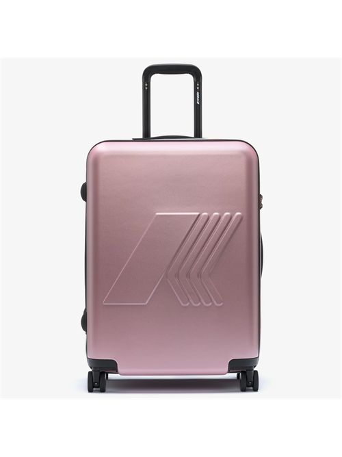 Trolley donna medium colore rosa pink K-WAY ACCESSORI | EUDOXIEUR LOGOWDV